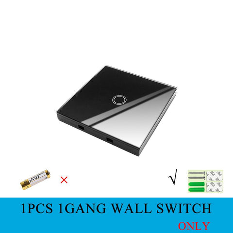 Tuya Smart APP WiFi Touch Wall Switch Light Wireless RF 433Mhz DIY Relay-TI01133-Veeddydropshipping