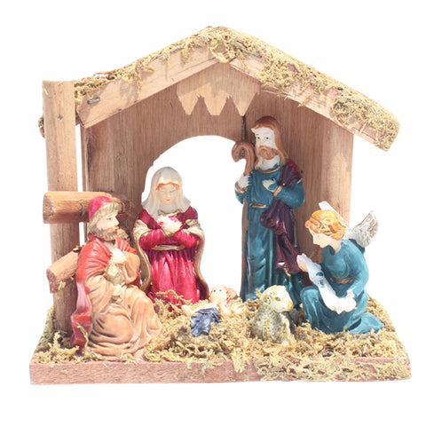 Statue Nativity Scene Baby Jesus Nativity Scene Figure Christmas-TB00820-Veeddydropshipping