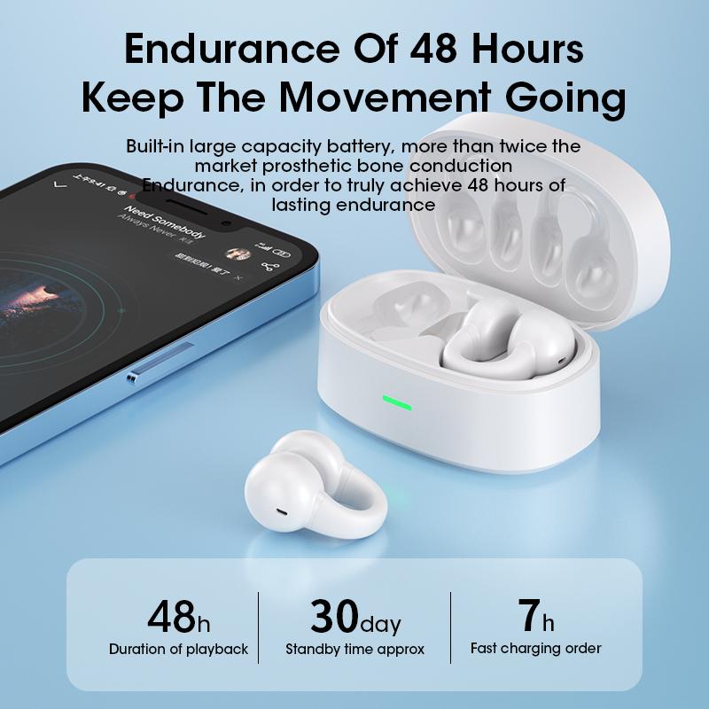 2023 Same As Ambie Sound Earcuffs Open Ear Headset Wireless Bluetooth 5.3 E-CE01235-Veeddydropshipping