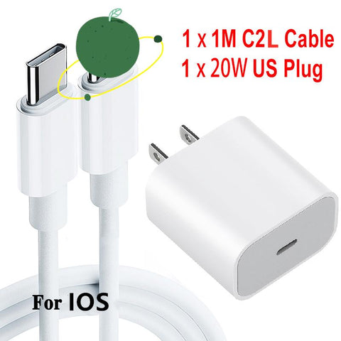 For Apple PD 20W USB C Chargers Type C Fast Charge Adapter-PA00353-Veeddydropshipping