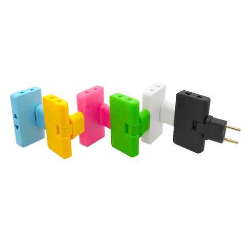 Eu Power adapter plug one point three charging travel easy space saving-CE00098-Veeddydropshipping