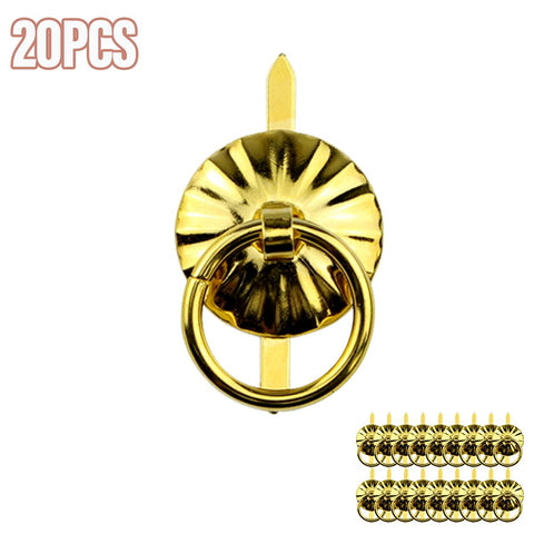 Bronze Knobs Small Ring Pulls-HA00076-Veeddydropshipping