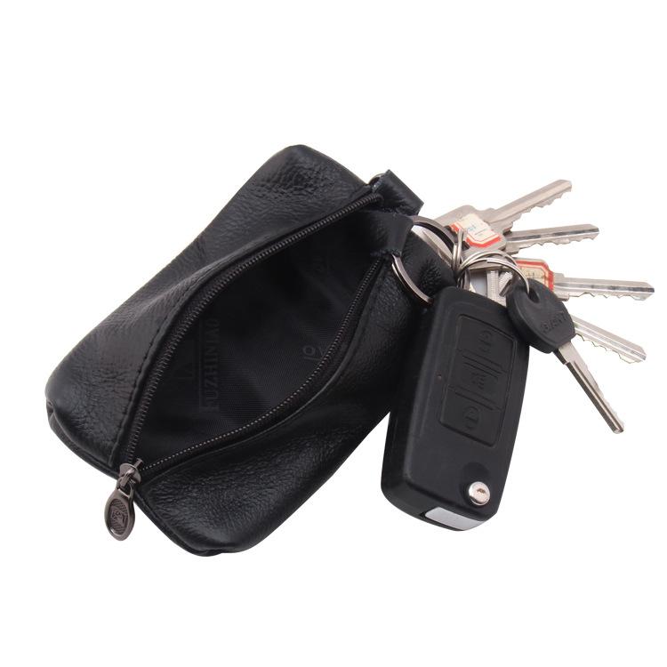 Housekeeper Key Holder Car Key Wallet Buckle Card Coin Pouch-BS00635-Veeddydropshipping