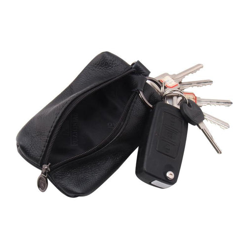 Housekeeper Key Holder Car Key Wallet Buckle Card Coin Pouch-BS00635-Veeddydropshipping