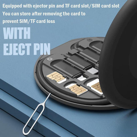 USB Adapter Cable Conversion Storage Box Multi-functional USB Cable Card Kit Charging Cable-PA00874-Veeddydropshipping