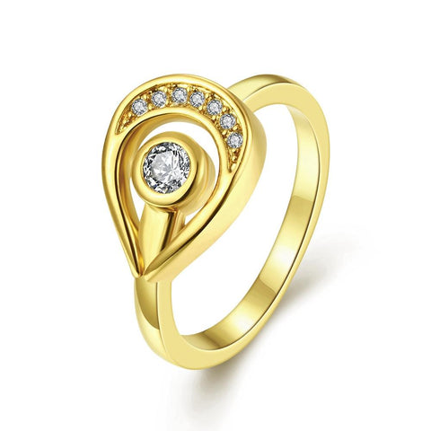 Luxury  925 Sterling Silver Exquisite Zirconia Stone rings -JW00430-Veeddydropshipping