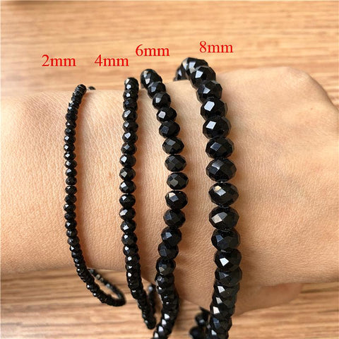 Crystal Beads Wheel Faceted Glass Beads for Jewelry Making -JW01486-Veeddydropshipping