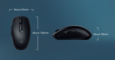 Mobile Wireless Gaming Mouse Lightweight DPI Optical -CO00034-Veeddydropshipping