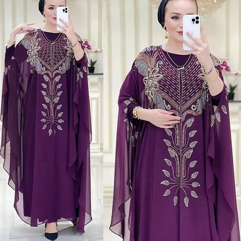 Muslim Kaftan Abaya Women Dresses-Veeddydropshipping