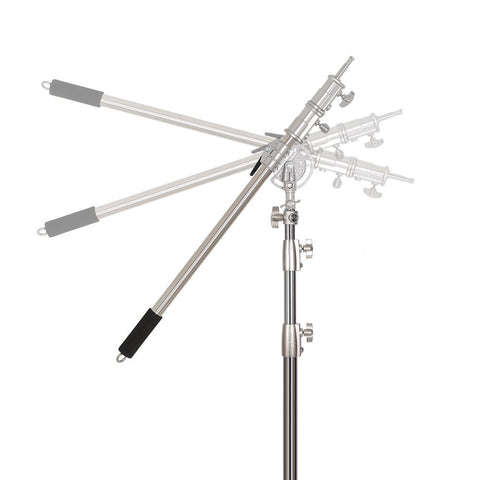 Light Stand With Stainless Steel Kit Cross Arm  With Weight Bag Photo Studio Accessories -CE00300-Veeddydropshipping