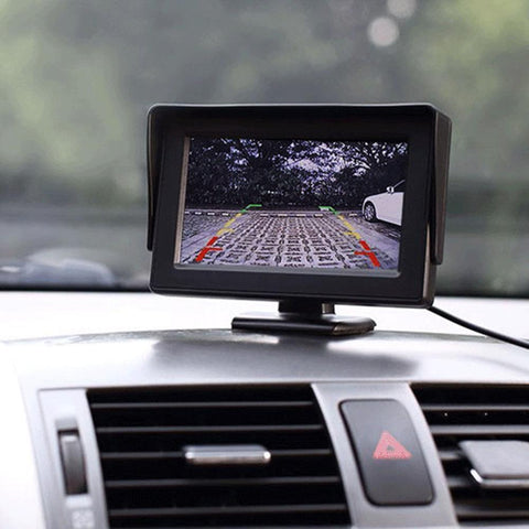 4&quot; HD 12V Car Rear View Camera Monitor Backup Reverse Camera-AM00692-Veeddydropshipping