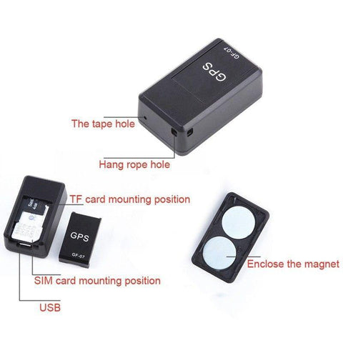 Mini GF-07 GPS Long Standby Magnetic SOS Tracker Locator Device-AM00739-Veeddydropshipping