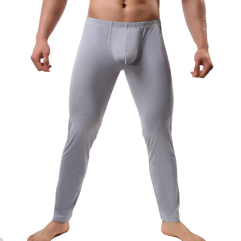 Ice Silk Protruding Penis Pocket Gay Underwear Home Lounge-MF01548-Veeddydropshipping