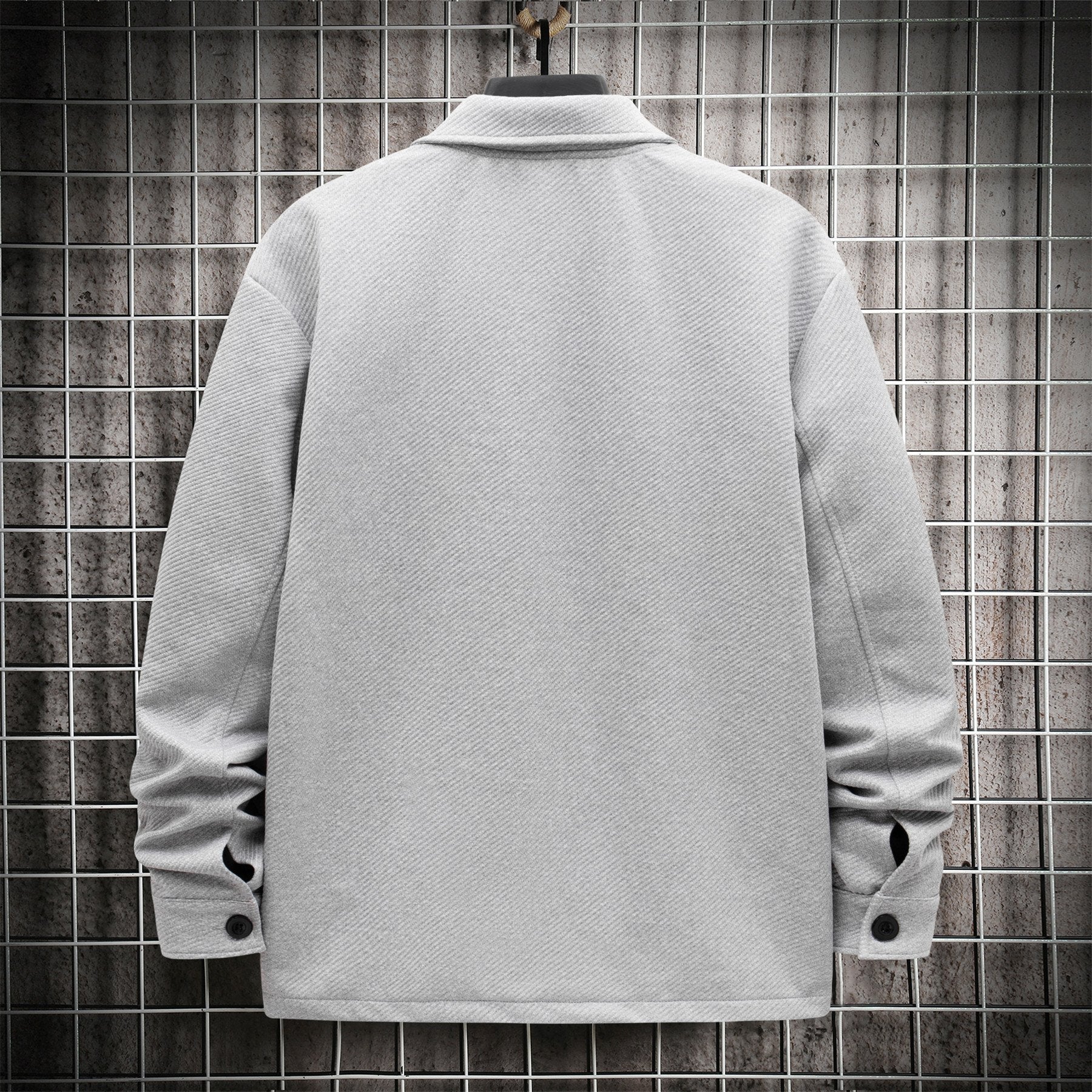 Men 1pc Letter Graphic Coat-Veeddydropshipping