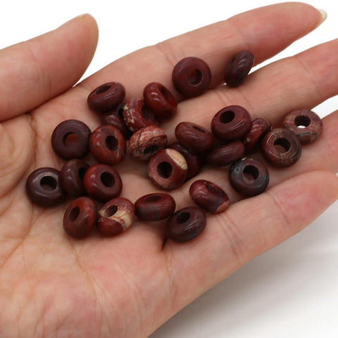 10pcs Natural Stone Loose Beads for Jewelry Making DIY Necklace Bracelet -JW01475-Veeddydropshipping