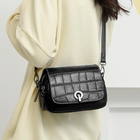 Crocodile Pattern Crossbody Bags Fashion Designer Shoulder Handbags and-BS00073-Veeddydropshipping