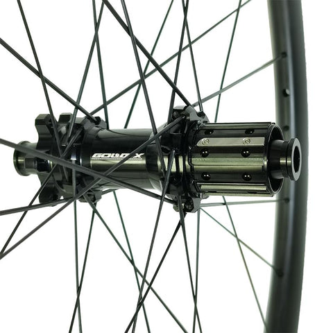 1350g 29er 34mm Wide MTB XC GOLDIX M350 36T Carbon BOOST Wheelset Tubeless -OS00991-Veeddydropshipping