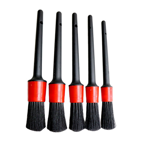 5PCS Car Brushes Car Detailing Brush Set Long Soft Bristle For Car Cleaning-AM00341-Veeddydropshipping
