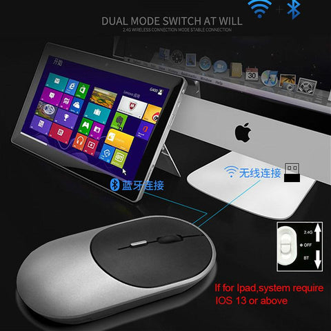 Bluetooth Wireless Rechargeable Mouse Optical USB  -CO00050-Veeddydropshipping