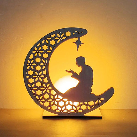 Muslim Ramadan Kareem Decoration Candle Led Lights-HA00350-Veeddydropshipping
