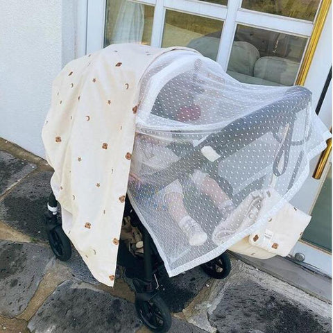Korea Baby Stroller Mosquito Net/Buggy Crib/Pushchair Cart Mosquito Net Sun-TB00399-Veeddydropshipping