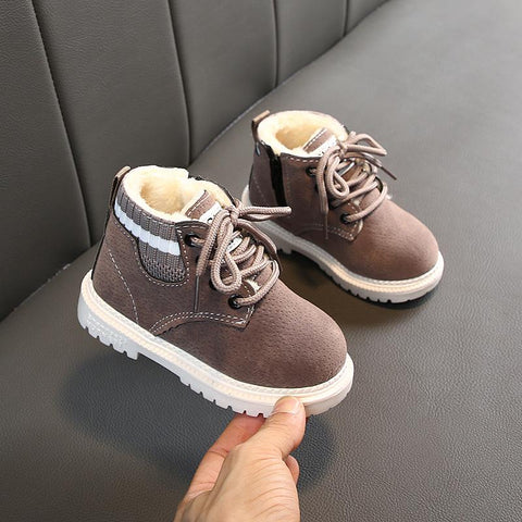 Children Casual Shoes Autumn Winter Snow Boots Boys Shoes-TB00179-Veeddydropshipping