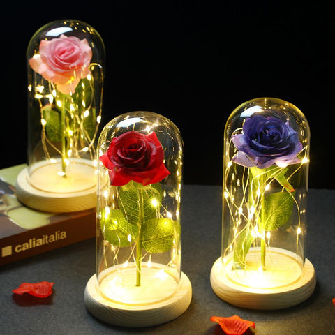 Enchanted Eternal Foil Flower With Fairy-HA00657-Veeddydropshipping