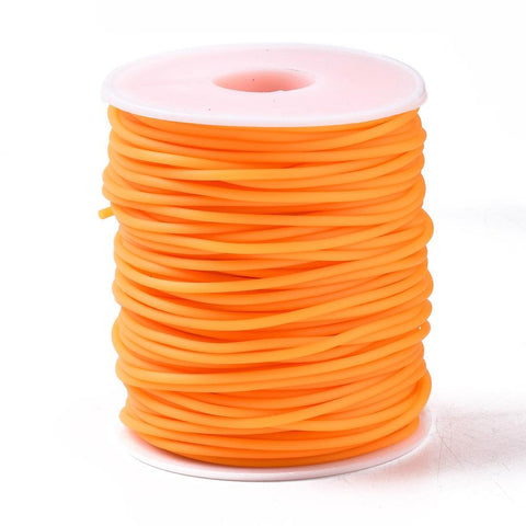 Hollow Pipe CordsSolid Rubber Tube Cord for jewelry making DIY -JW01585-Veeddydropshipping