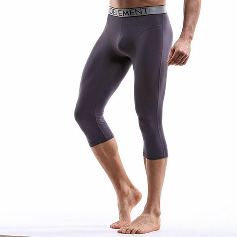 Modal Quality Sexy Pouch Panties Men&#39;s Boxer Running Long Leg Underpants for Men-MF01726-Veeddydropshipping