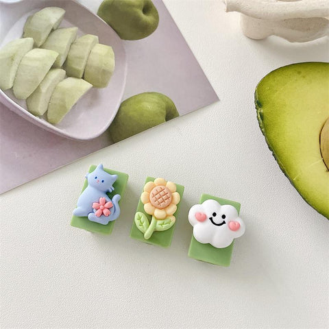3D Cute Cartoon Animal Cable Protector Cellphone Usb Cable Bite Chompers Holder Charger-PA00890-Veeddydropshipping