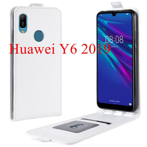 Wallet Leather Case For Huawei Y5 Y6 Y9 2019 Phone Cover for Y6 Pro 2019 Full Cover-PA00286-Veeddydropshipping