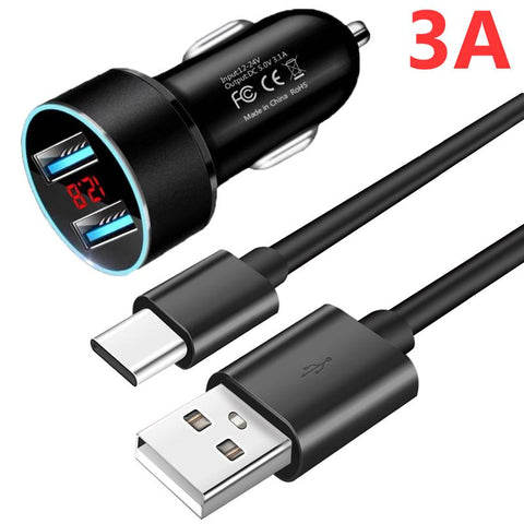Car Charger Fast Charge Type C USB Phone Charging-PA01122-Veeddydropshipping
