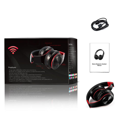 Bluetooth Headphones Stereo Sound Earphones-Veeddydropshipping