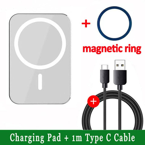 100W Magnetic Wireless Car Charger Air Vent Mount for iPhone-PA01089-Veeddydropshipping