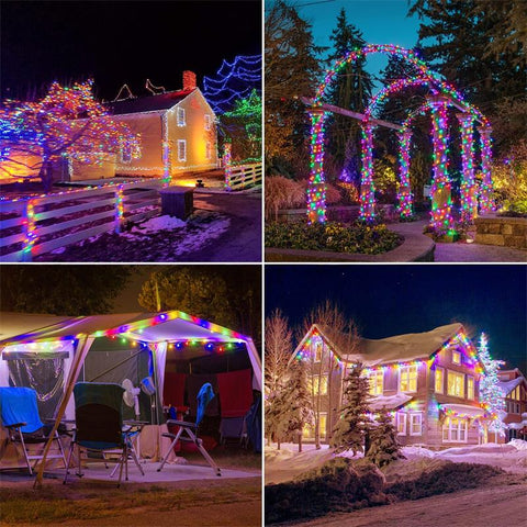 LED Solar Fairy String Lights Outdoor Festoon Lamp Waterproof 8 Modes-TI00823-Veeddydropshipping