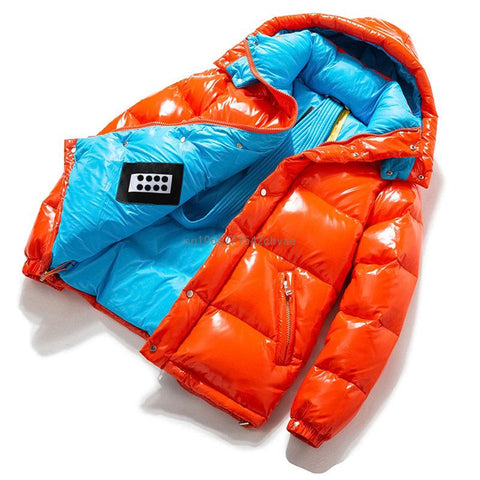 Jacket For Men Bright Thicken Super Warm Hooded Down-MF01211-Veeddydropshipping