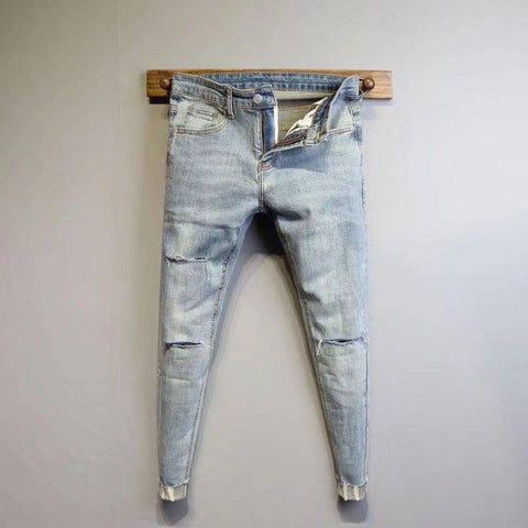 Korean New Simple Fashion Hipster Flash Pants-MF00676-Veeddydropshipping