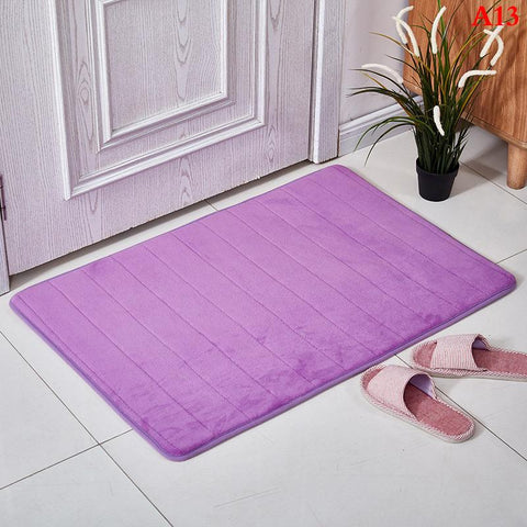Coral Fleece Carpet Non-Slip Bath Mat-HA00515-Veeddydropshipping