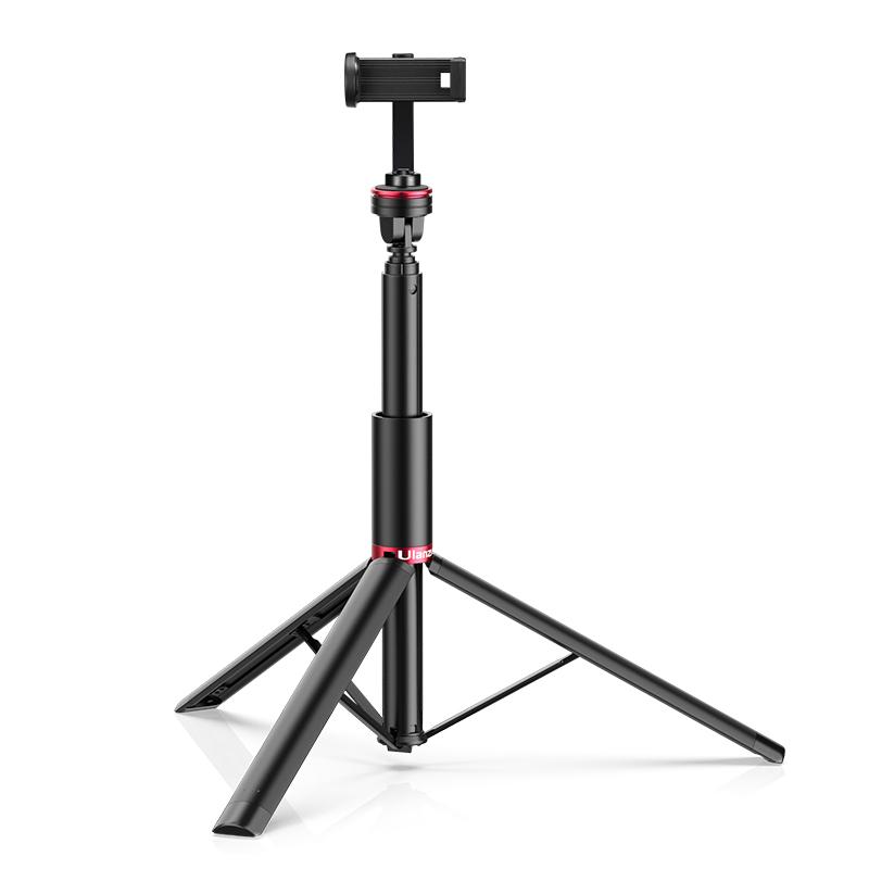 MT-54 Metal Portable Light Stand with Phone Holder Mount Tripod Monopod -CE00335-Veeddydropshipping