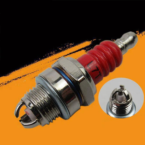 Three-sided Pole Spark Plug L7T 2 Stroke Electrode Gasoline Chainsaw-AM00127-Veeddydropshipping
