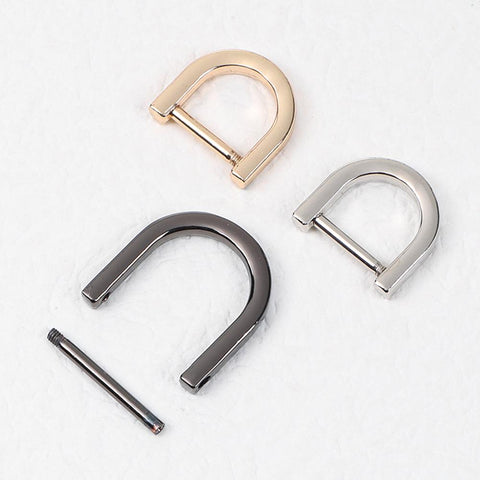 Screw D Ring Buckle Shackle Clasp-HA00089-Veeddydropshipping