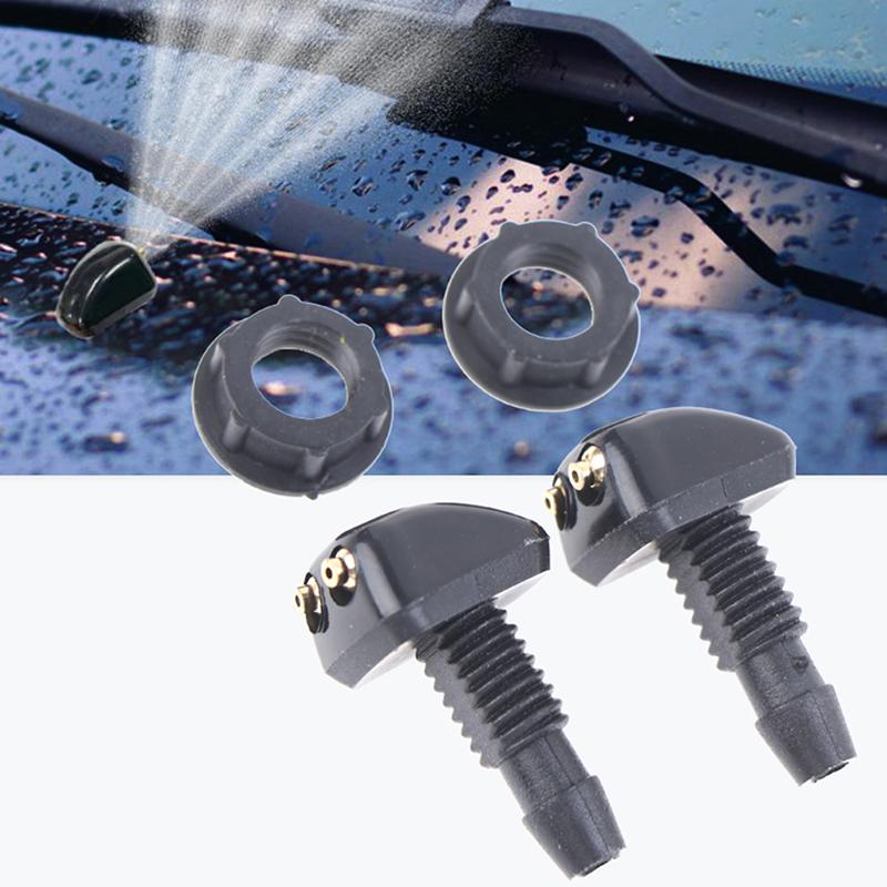 2 Pcs/Set Car Universal Front Windshield Wiper Nozzle Jet Sprayer Kits-AM00225-Veeddydropshipping