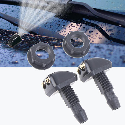 2 Pcs/Set Car Universal Front Windshield Wiper Nozzle Jet Sprayer Kits-AM00225-Veeddydropshipping