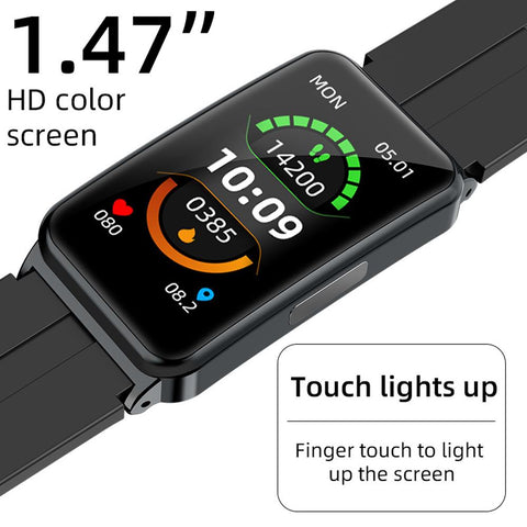 New Blood Glucose Sugar Smart Band Watch ECG HRV Body Temperature-CE00627-Veeddydropshipping