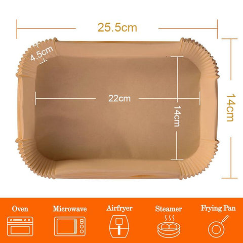 Airfryer Baking Paper Liner Oilproof Baking Mat-HA01174-Veeddydropshipping
