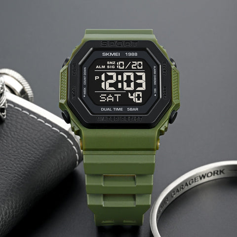 Fashon Back  Sport Watches  Wristwatch WaterprooF MANS-JW00715-Veeddydropshipping