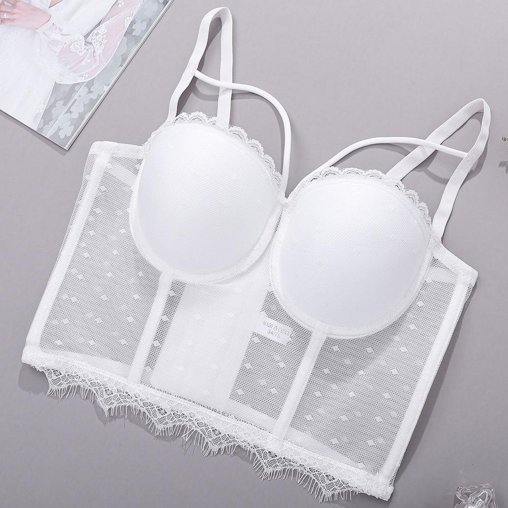 Thin Brassiere Women Sexy Lace Camisole Corset-Veeddydropshipping