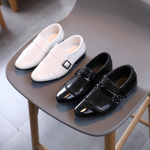 Boys Leather Shoes 2022 Spring Autumn Kids Performance-TB00104-Veeddydropshipping