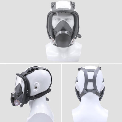 Anti-Fog Full Face Respirator Gas Mask-CO00657-Veeddydropshipping