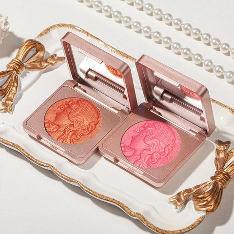 Blush Peach Pallete Face Blush Mineral-BH00727-Veeddydropshipping